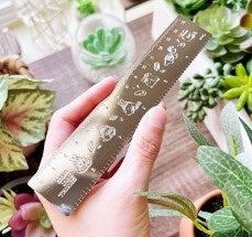 Crystal Wonders | Metal Ruler