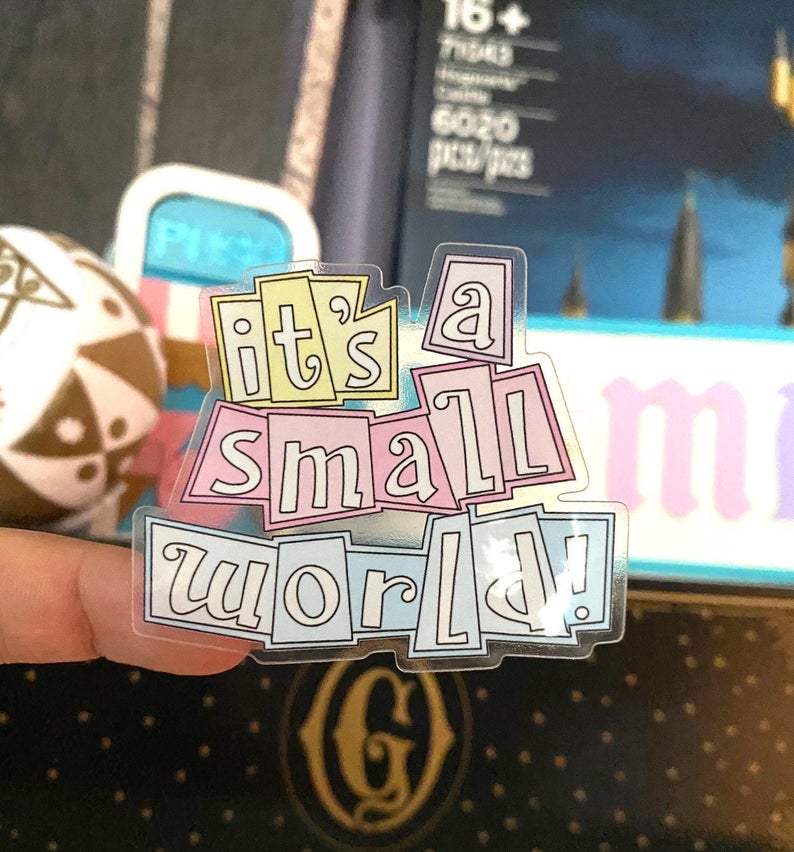 Small World | Vinyl Sticker