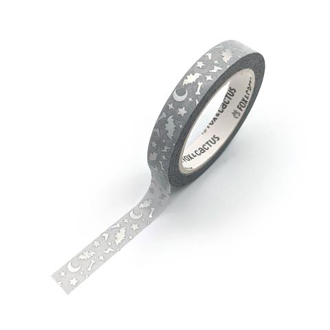 Spooky Sparkles Grey | Washi