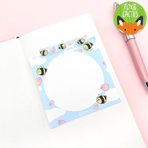 Spring Bees | Memo Pad