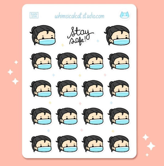 Stay Safe | Sticker Sheet