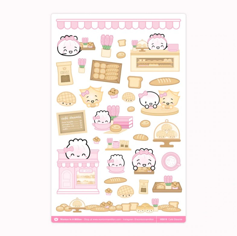 Cafe Steamie | Deco Stickers