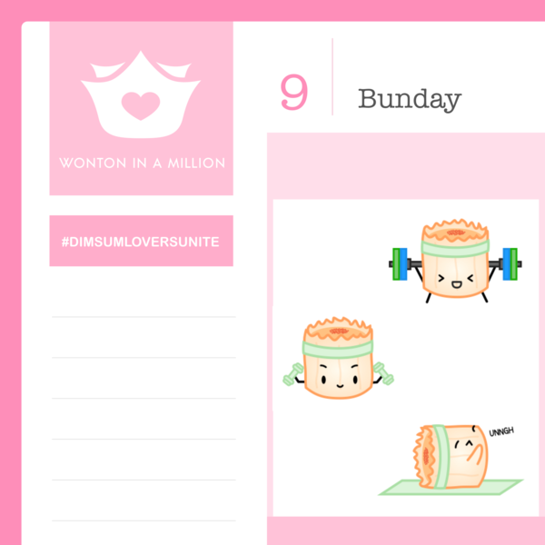 Suey Works Out | Sticker Sheet