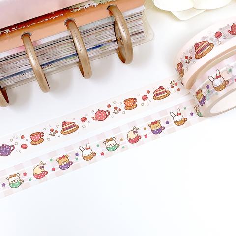 Tea Party | Washi (set of 2)