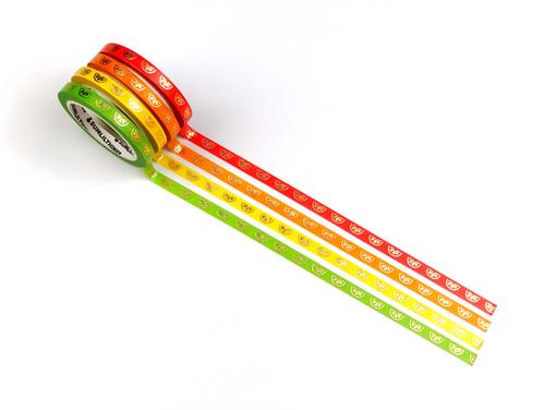 Lil' Splash of Fruits | Washi (Set of 7)