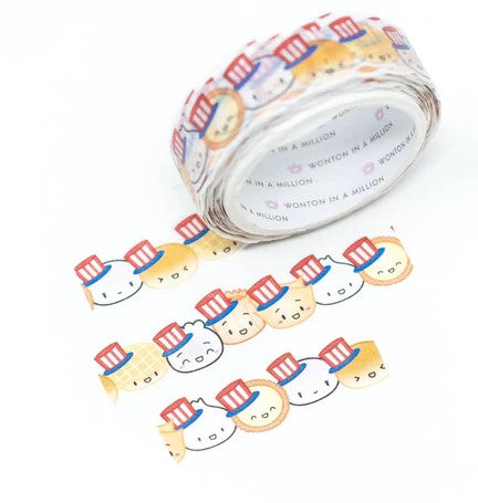 July 4th - Steam Team | Diecut Washi