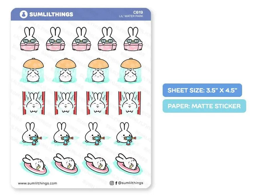 Water Park | Sticker Sheet