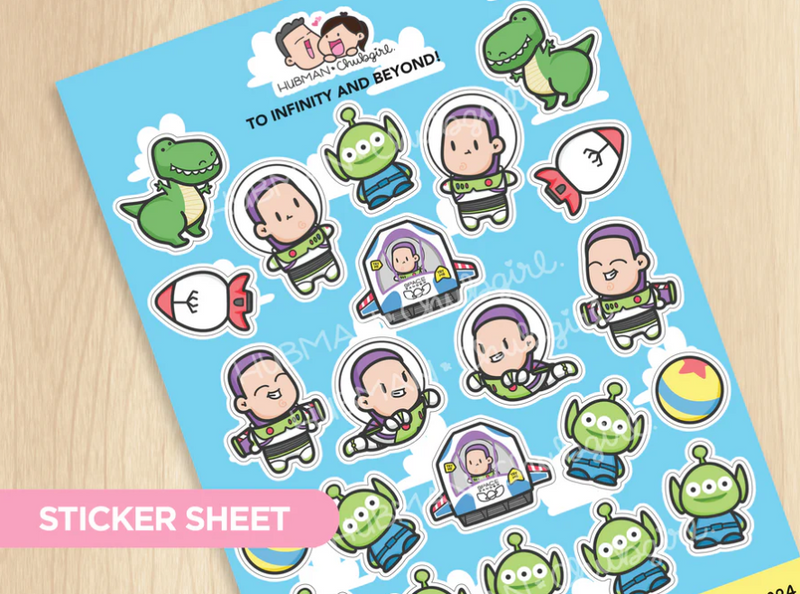 Toy Story - To Infinity and Beyond | Big Sticker Sheet