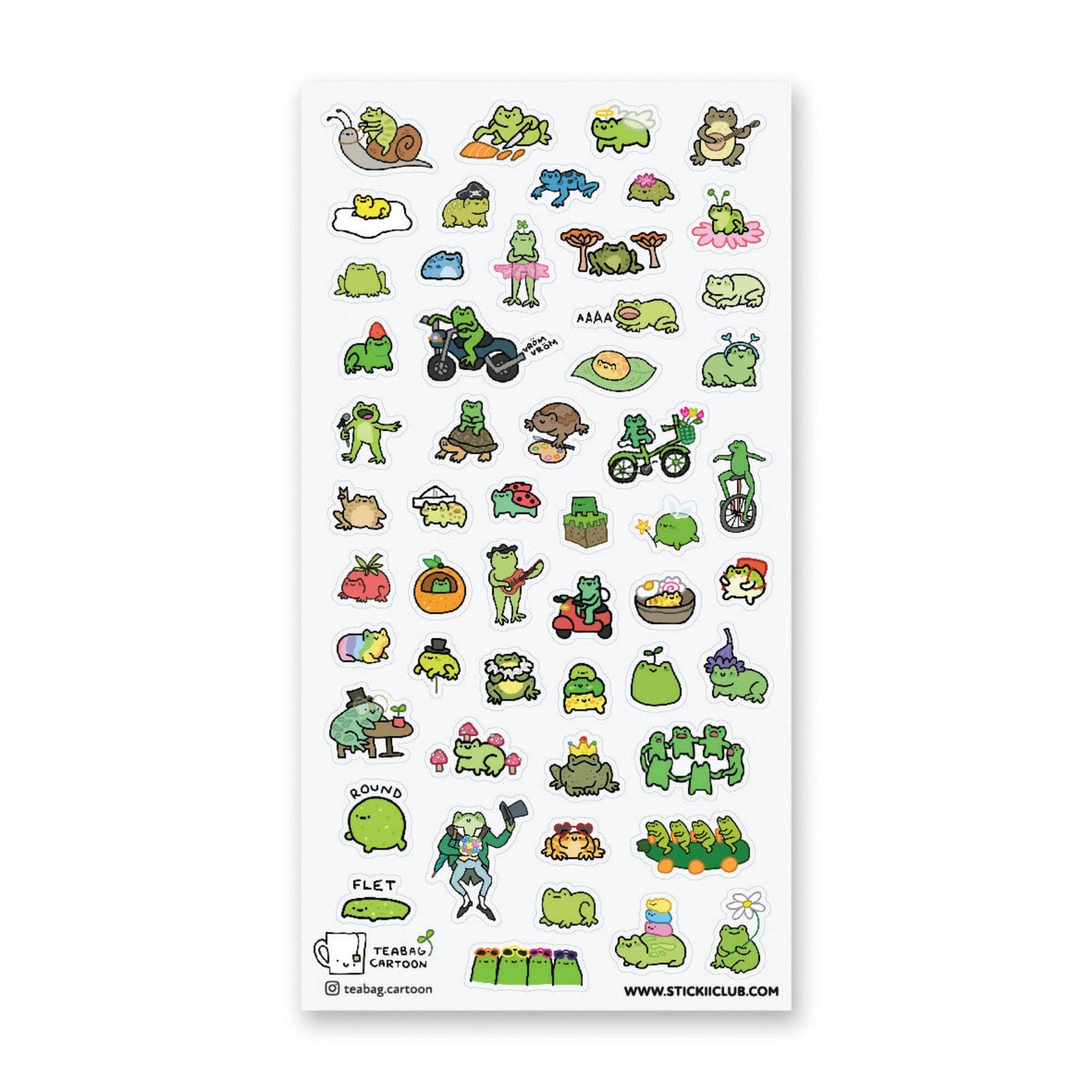 Little Frogs | Sticker Sheet