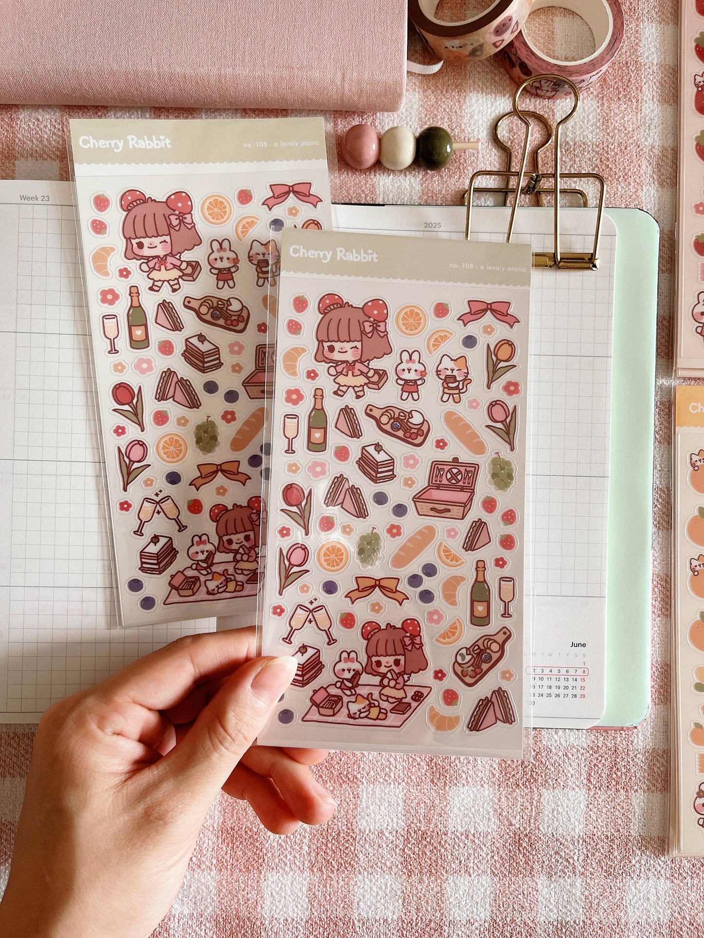 Lovely Picnic | Sticker Sheet
