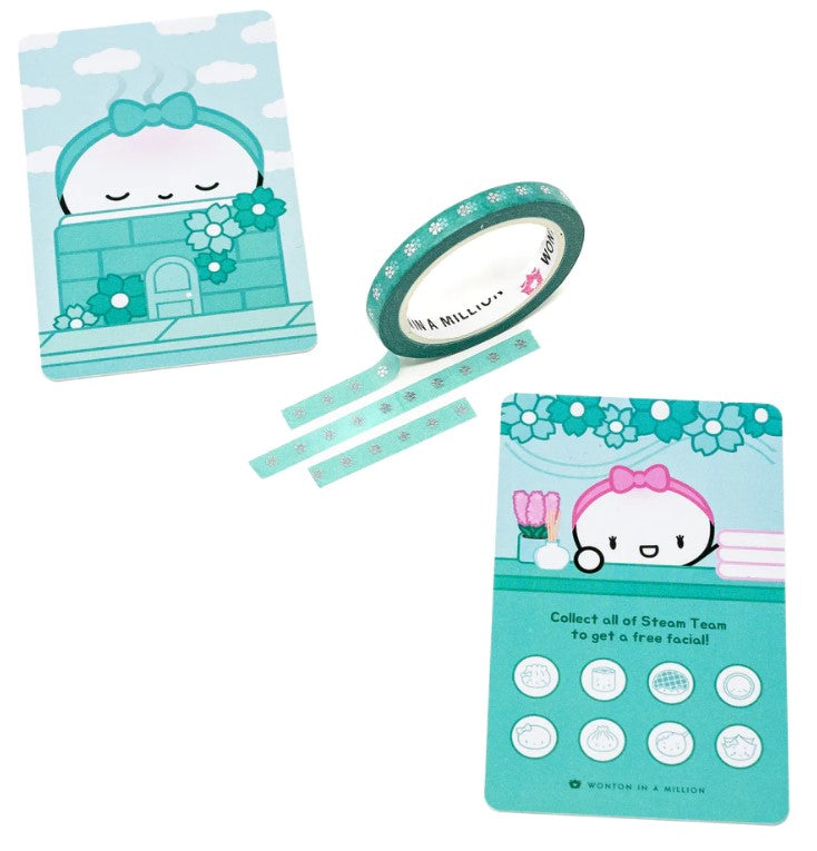 Steam Castle | Washi Card
