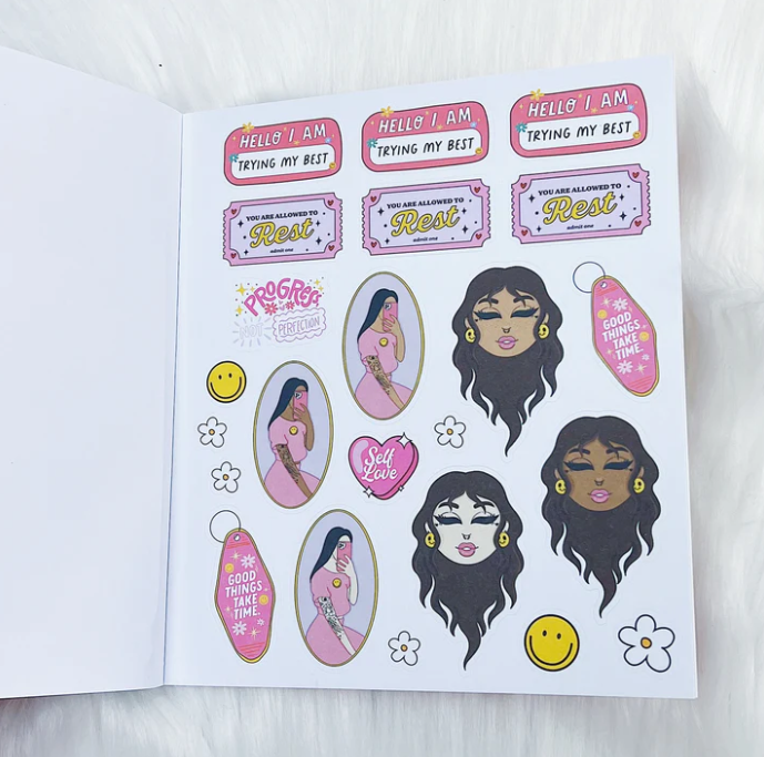 All Smiles| Sticker Book