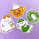 Shine Sticker Studio - Boo Brew Cafe | September 2025 Subscription