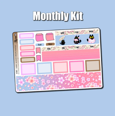 Shine Sticker Studio - Cherry Bossom Dreams | March 2026 Subscription