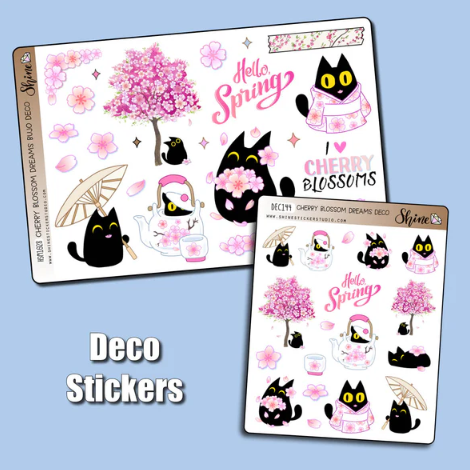 Shine Sticker Studio - Cherry Bossom Dreams | March 2026 Subscription