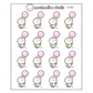 Meringue & Balloon | Sticker Sheet
