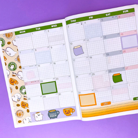 Shine Sticker Studio - Boo Brew Cafe | September 2025 Subscription