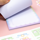 Rainbow Spiral Notepad