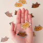 Brown Cat | Holographic Sticker