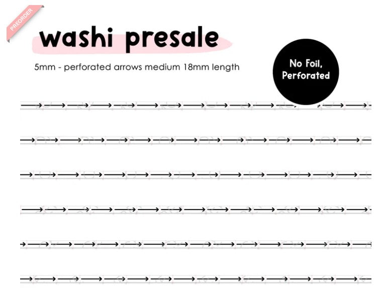 *PRESALE* Washi Bundle | Buy All (18)