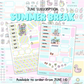 *PRESALE* Krels Creations - Summer Break | June 2026 STICKERS & WASHI Subscription