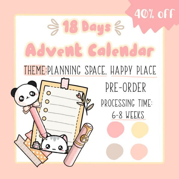 *PREORDER* Paper Echos | 18 Days Advent Calendar