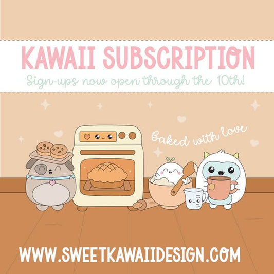 Sweet Kawaii Designs | October 2025 Kawaii Kit Subscription