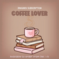 Krels Creations - Coffee Lover | January 2026 STICKERS & WASHI Subscription