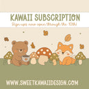 Sweet Kawaii Designs | September 2025 Kawaii Kit Subscription