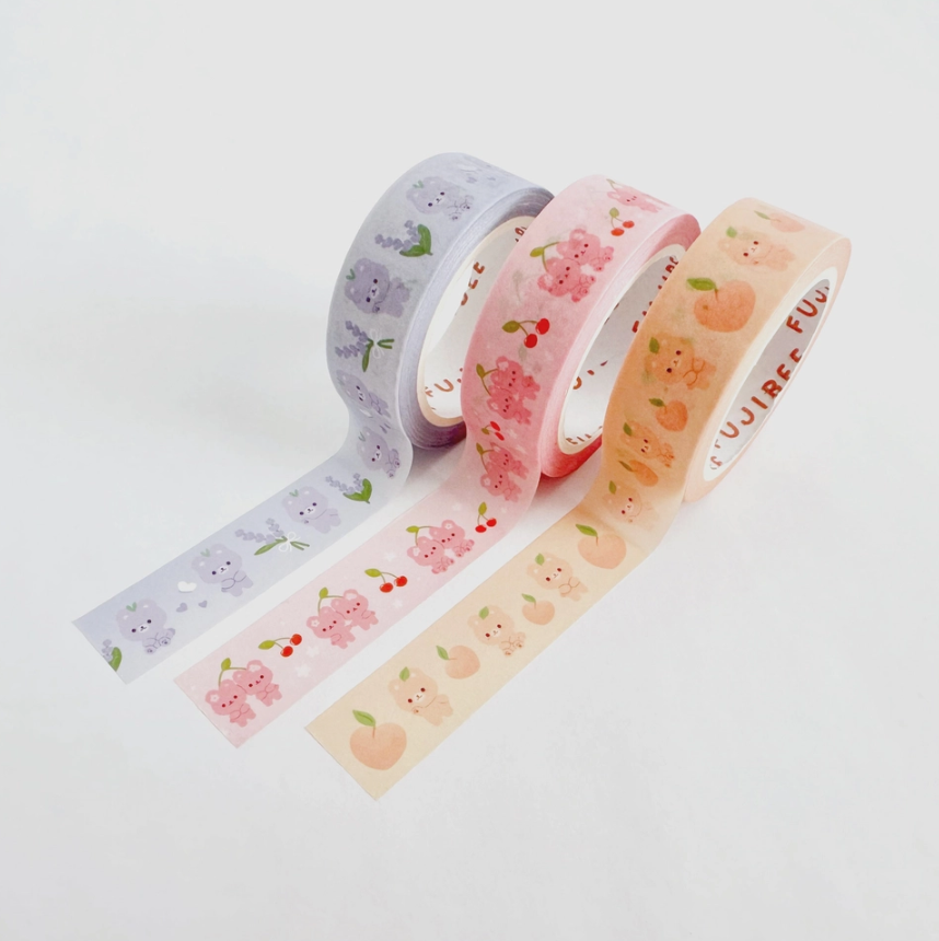 Peach Bear | Washi
