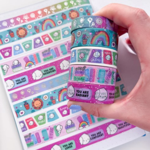 *PREORDER* Sweet Bean Plans | December 2024 WASHI Subscription