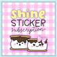 Shine Sticker Studio - Camp Coquette | June 2025 Subscription