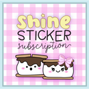 Shine Sticker Studio - Camp Coquette | June 2025 Subscription