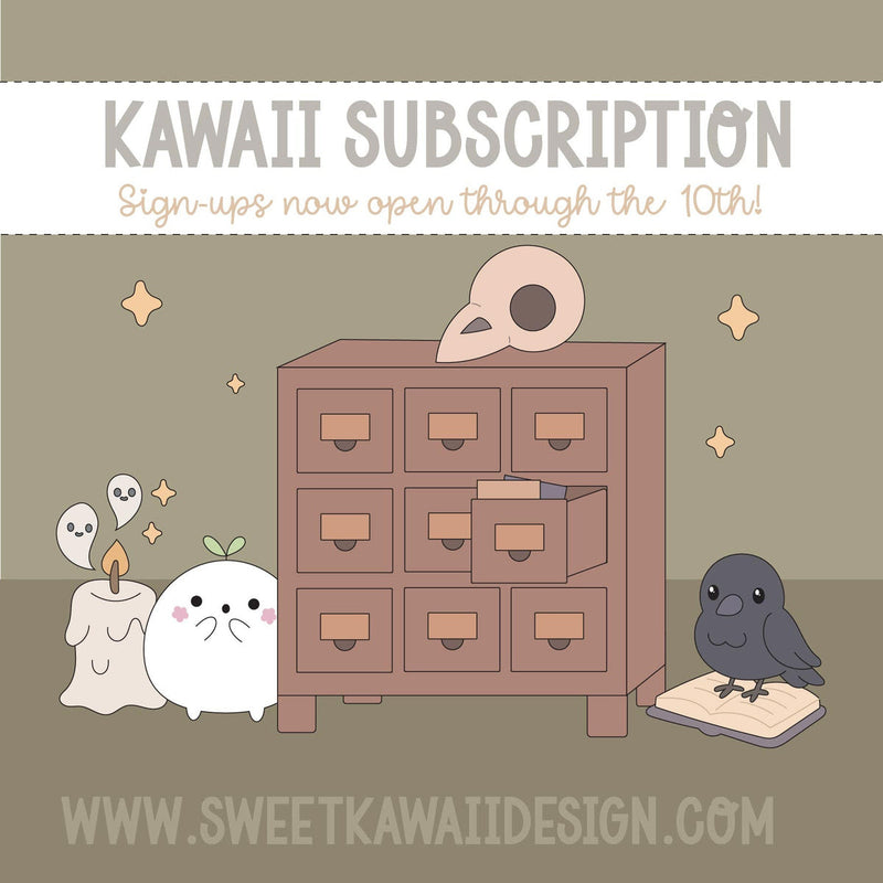 Sweet Kawaii Designs | August 2025 Kawaii Kit Subscription