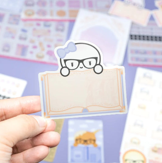Library Book Laila | Vinyl Sticker