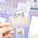 Library Book Laila | Vinyl Sticker