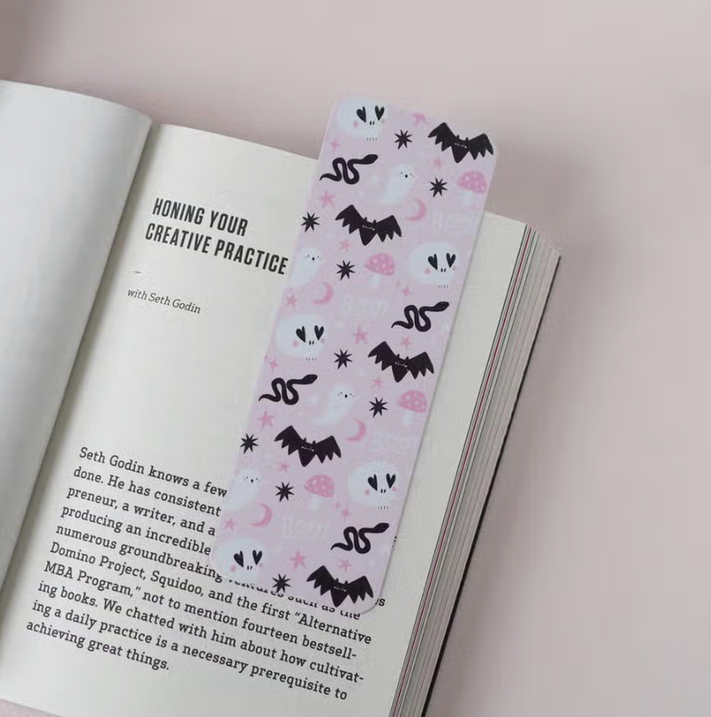 Pink Spooky | Bookmark