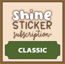 Shine Sticker Studio - Boo Brew Cafe | September 2025 Subscription