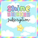*PRESALE* Shine Sticker Studio - Star's Rainbow | February 2026 Subscription
