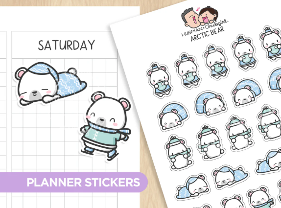 Arctic Bear | Sticker Sheet