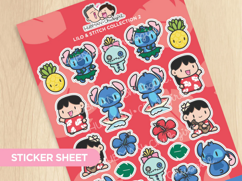 Lilo and Stitch Collection 2 | Sticker Sheet