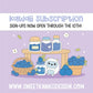 Sweet Kawaii Designs - Blueberry Bliss | March 2026 Kawaii Kit Subscription