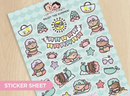 Enjoy the Summer | Big Sticker Sheet