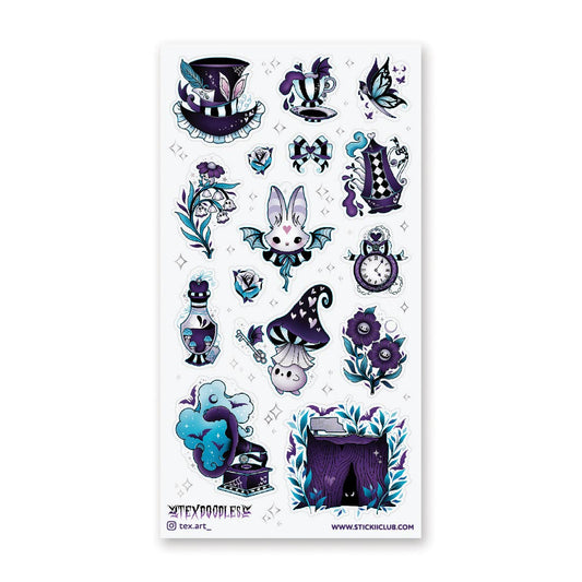 Dark Wonderland | Sticker Sheet