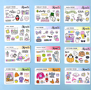 2023 Monthly Sticker Samplers