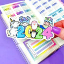 2024 Shine Characters | Die Cut Sticker