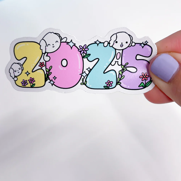 2025 Beans | Vinyl Sticker