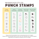 *PREORDER* Sum Lil Things | PUNCH STAMPS