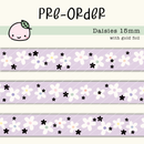 *PREORDER*  Daisies | Washi