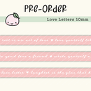 *PREORDER*  Love Letters | Washi
